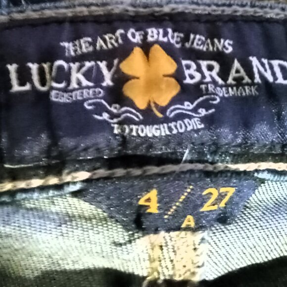 Lucky Brand Brooke Legging Jean - Dark Wash - Women's Size 4 / 27 A - Picture 2 of 6